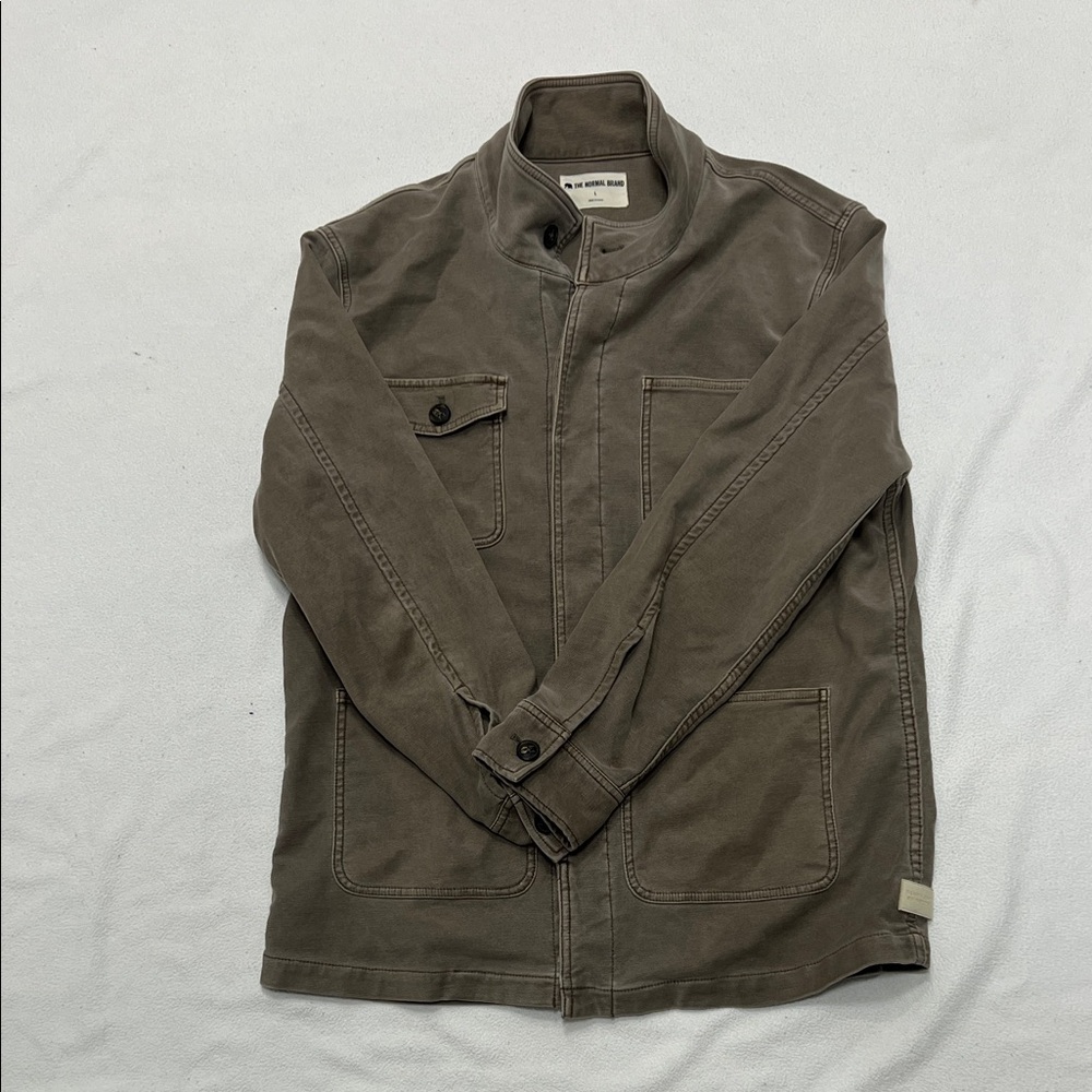 The Normal Brand Tan Military Jacket